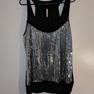1XL sequin Top